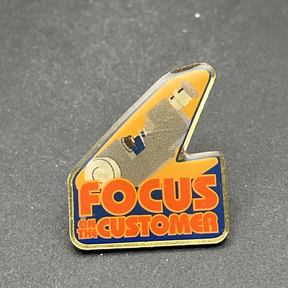 Walmart Focus On The Customer Lapel Hat Pin